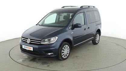 Używany VW Caddy Comfortline 122 KM (89 kW) 2017 Niebieski Minivan