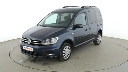 Gebraucht VW Caddy Comfortline 122 PS (89 kW) 2017 Blau Van / Kleinbus