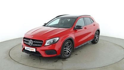 Second-hand Mercedes GLA250 AMG line 211 CP (155 kW) 2018 Roșu SUV