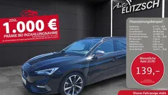 Mitternachtsschwarz Gebraucht 2021 Seat Leon ST FR Kombi | 22.970 € (Fairer Preis)