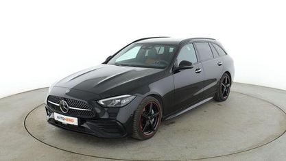 Używany Mercedes C300 AMG line 265 KM (194 kW) 2022 Czarny Kombi