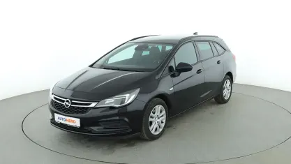 Gebraucht Opel Astra Edition 125 PS (91 kW) 2018 Schwarz Kombi