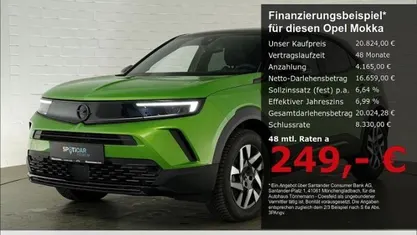 Gruen Gebraucht 2024 Opel Mokka SUV | 20.824 € (Superpreis)