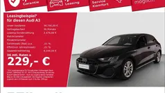 Schwarz (mythosschwarz metallic) Gebraucht 2025 Audi A3 Sportback S-Line Limousine | 36.790 € (Guter Preis)