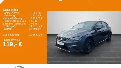 Usata Seat Ibiza Style 116 CV (85 kW) 2024 Grigio Utilitaria