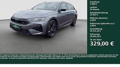 Gebraucht 2025 Skoda Octavia RS Kombi | 38.811 € (Superpreis)