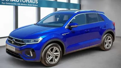 Gebraucht VW T-Roc R-line 150 PS (110 kW) 2023 Blau SUV
