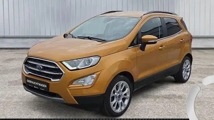 Gebraucht Ford Ecosport Titanium 125 PS (91 kW) 2021 Gelb SUV