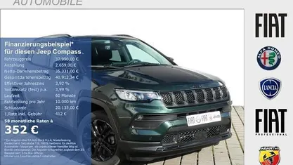 Techno grün metallic dach schwarz Neu 2025 Jeep Compass North SUV | 37.990 € (Fairer Preis)
