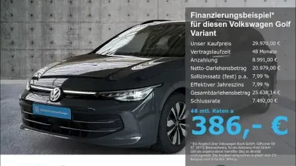 Gebraucht VW Golf VIII Goal 150 PS (110 kW) 2025 Grau Kombi
