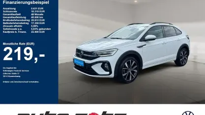 Gebraucht VW Taigo R-line 150 PS (110 kW) 2022 Weiß SUV