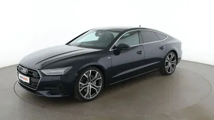 Gebraucht Audi A7 S-Line 2023 Blau Limousine