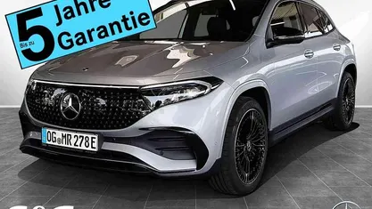Metalliclack hightechsilber Gebraucht 2025 Mercedes EQA250+ AMG SUV | 46.449 € (Etwas zu teuer)