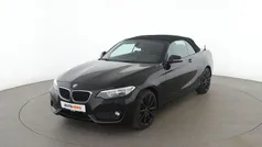 Schwarz Gebraucht 2016 BMW 218 Advantage Cabrio | 15.890 € (Fairer Preis)