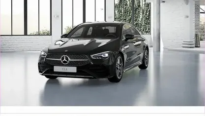 Schwarz Gebraucht 2024 Mercedes CLA200 AMG Limousine | 33.860 € (Fairer Preis)