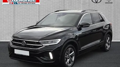 Schwarz Gebraucht 2022 VW T-Roc R-line SUV | 25.990 € (Fairer Preis)