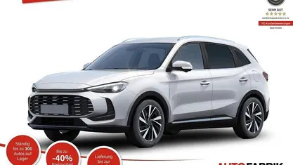 Neu MG ZS Luxury 197 PS (144 kW) 2025 Dover white Limousine