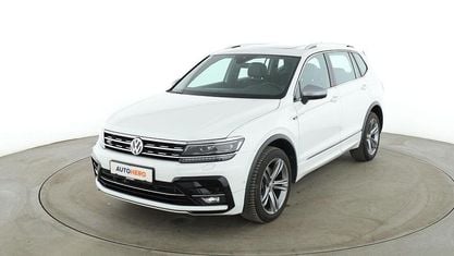 Gebraucht VW Tiguan Allspace Highline 190 PS (139 kW) 2020 Weiß SUV