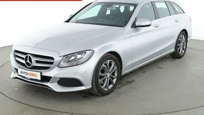 Gebraucht Mercedes C200 Avantgarde 136 PS (100 kW) 2015 Silber Kombi