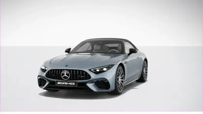 Gebraucht Mercedes SL43 AMG AMG 421 PS (309 kW) 2026 Blau Cabrio