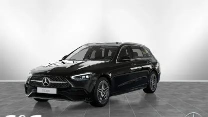 Brugt Mercedes C200 AMG 204 HK (150 kW) 2025 Sort Stationcar