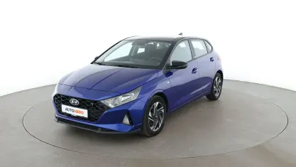 Gebraucht Hyundai i20 Intro Edition 101 PS (74 kW) 2021 Blau Kleinwagen
