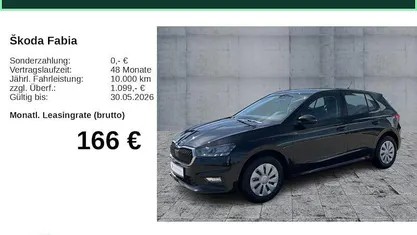 Nuova Skoda Fabia Essence 80 CV (58 kW) 2026 Nero Utilitaria