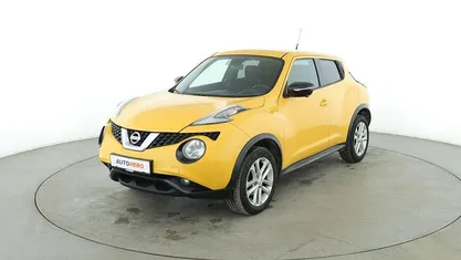 Gebraucht Nissan Juke Acenta 116 PS (85 kW) 2015 Gelb SUV