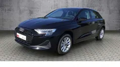 Schwarz (brillantschwarz) Gebraucht 2025 Audi A3 Sportback Limousine | 26.979 € (Superpreis)