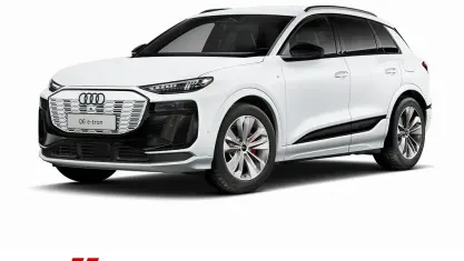 Gebraucht Audi Q6 e-tron Comfort 284 kW (387 PS) 2025 Gletscherweiß metallic SUV