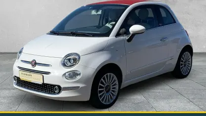 Gebraucht Fiat 500 Lounge 69 PS (50 kW) 2017 Weiß Cabrio