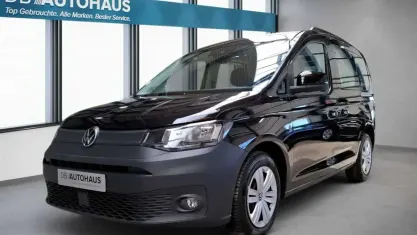 Gebraucht VW Caddy 122 PS (89 kW) 2022 Schwarz Van / Kleinbus