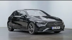 Metalliclack kosmosschwarz Gebraucht 2024 Mercedes A200 AMG Limousine | 34.250 € (Fairer Preis)