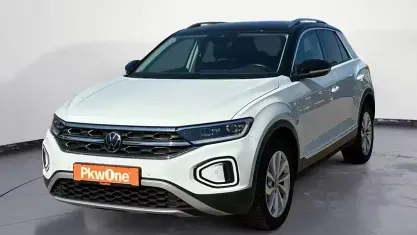 Gebraucht VW T-Roc 110 PS (80 kW) 2023 Weiß SUV