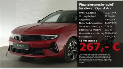 Gebraucht Opel Astra 145 PS (106 kW) 2024 Rot Kleinwagen