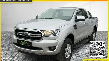 Gebraucht Ford Ranger XLT 170 PS (125 kW) 2022 Polarsilber met (metallic) Abholung