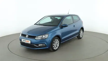 Gebraucht VW Polo LOUNGE 75 PS (55 kW) 2015 Blau Limousine