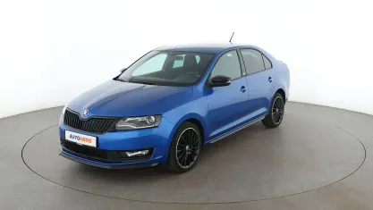 Gebraucht Skoda Rapid Monte Carlo 125 PS (91 kW) 2018 Blau Kleinwagen
