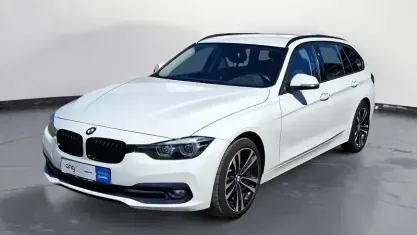 Gebraucht BMW 318 Sport Line 136 PS (100 kW) 2019 Alpinweiß uni Kombi