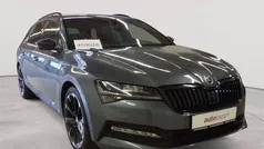 Quarzgrau metallic Gebraucht 2020 Skoda Superb SportLine Kombi | 21.590 € (Fairer Preis)