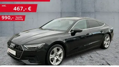 Gebraucht Audi A7 Sportback Ambiente 204 PS (150 kW) 2023 Schwarz Kleinwagen