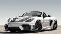 Gtsilbermetallic Gebraucht 2024 Porsche 718 Spyder Cabrio | 167.880 € (Fairer Preis)