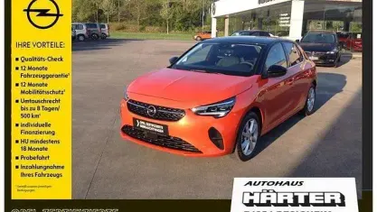 Gebraucht Opel Corsa Elegance 75 PS (55 kW) 2022 Orange (power orange) Kleinwagen