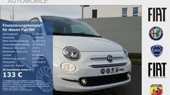 Gelato weiß uni Gebraucht 2023 Fiat 500 Dolcevita Kleinwagen | 16.990 € (Teuer)