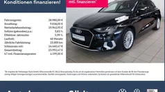 Mythosschwarz metallic Gebraucht 2023 Audi A3 Sportback Advanced Plus Limousine | 28.980 € (Fairer Preis)