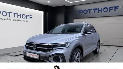 Silber Gebraucht 2022 VW T-Roc R-line SUV | 27.443 € (Fairer Preis)