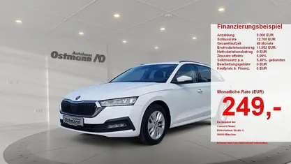 Weiß Gebraucht 2021 Skoda Octavia Ambition Kombi | 22.990 € (Guter Preis)