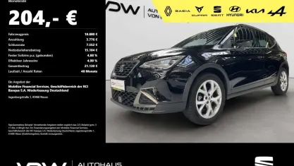 Gebraucht Seat Arona FR 110 PS (80 kW) 2023 Schwarz SUV