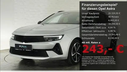 Silber Gebraucht 2024 Opel Astra Kombi | 20.324 € (Superpreis)