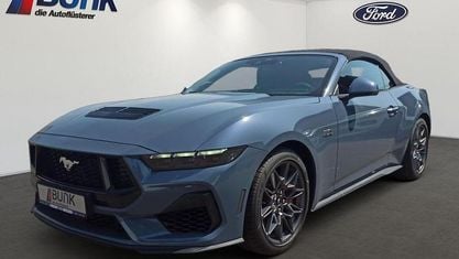 Neu Ford Mustang GT Convertible 446 PS (328 kW) 2025 Vapor blue metallic Cabrio
